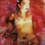 Rowan Blanchard Instagram – It didn’t hurt when I fell 💋 HeaVen…..♥