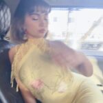 Rowan Blanchard Instagram – Hawks eye @nlyonne šā¤ļø Russian Doll season 2 is major as expected congrats @nlyonne @animapict @superlativeanimal š£š£š£š£š£ and I got to wear this @connerives dress Iām obsessed with š