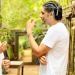 Rrahul Sudhir Instagram - From the benefits of being a tamed male animal to all the ART we stand for and simultaneously achieving the commercial balance to keep the madness growing. Thankyou @vishalvashishtha and @deepakshi7 for a true masterclass on the art of living or maybe the commerce of existing….🫶🏻 #vishalvashishtha #rrahulsudhir #kava #deepakshi #art #artwork #ootd PS - Thanks for the early morning swim 🏊‍♂️ PC - @deepakshi7 Jardin D'ulysse Morjim