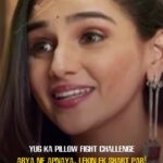 Rrahul Sudhir Instagram - Pillow fight toh bas Arya ke liye ek mauka hai, Yug ki sacchai uss tak pohochne ke liye. Dekhiye Dabangii Mulgii Aayi Re Aayi, Mon-Fri raat 8 baje sirf #SonyEntertainmentTelevision par. #DabangiiMulgiiAayiReAayi #DabangiiOnSonyTV