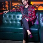 Rrahul Sudhir Instagram - Styled by: @the.stylescribee Blazer: @_umangmehta Shirt & pants: @labeljmensco MUA - @kalim_makeupartist Shot By - @akphotography_mumbai #rrahulsudhir Bandra Orange Mint Lounge