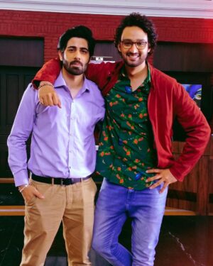 Rrahul Sudhir Instagram - Kya karney…
Shooting 🤣😃
.
.
.
#photoofday #potd #instagood #costars #instadaily #fyp #style #actor #instafashion #instamood #sourabhraajjain #srj