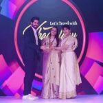 Rrahul Sudhir Instagram - Just Another Day Because I Am The Most Popular Actor ♥️ Lovely meeting you @wardakhannadiadwala Our reel is still due for over a year now 🤷🏻‍♂️🥂 Styled By - @stylingbyvictor @nidarshana_gowani @kamala.gowani.trust @piyushjaiiswaal #TrendsetterAwards #khadiology #rrahulsudhir National Sports Club of India