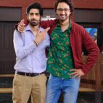 Rrahul Sudhir Instagram - Kya karney… Shooting 🤣😃 . . . #photoofday #potd #instagood #costars #instadaily #fyp #style #actor #instafashion #instamood #sourabhraajjain #srj