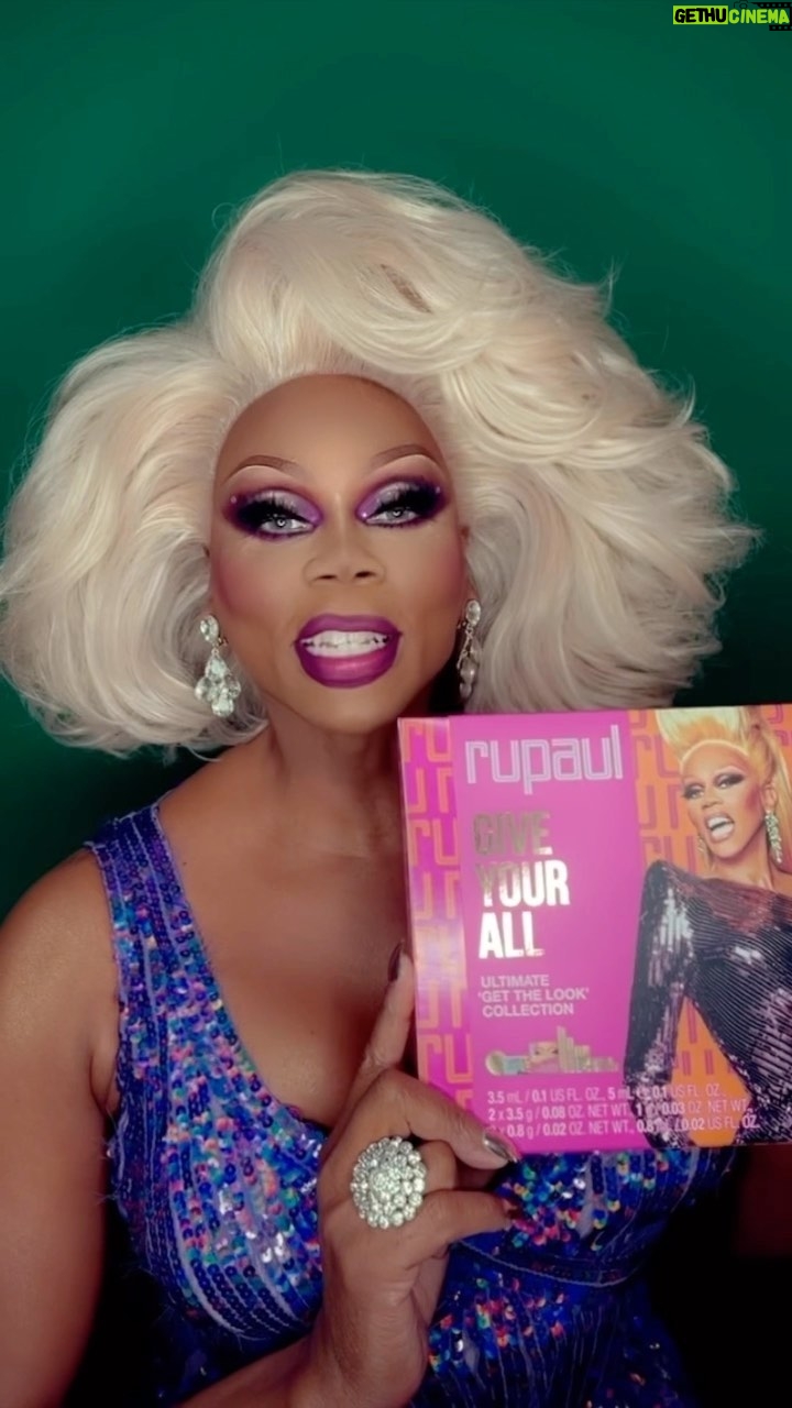 RuPaul Instagram - Festive! @superdrug ✨ #YoureAStarBaby #RuPaulxSuperdrug