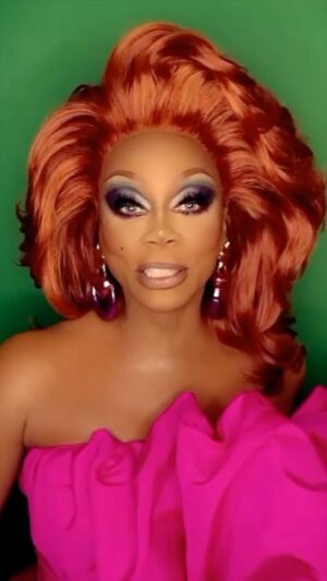 RuPaul Instagram - LOL UK! @superdrug 🧡  #YoureAStarBaby