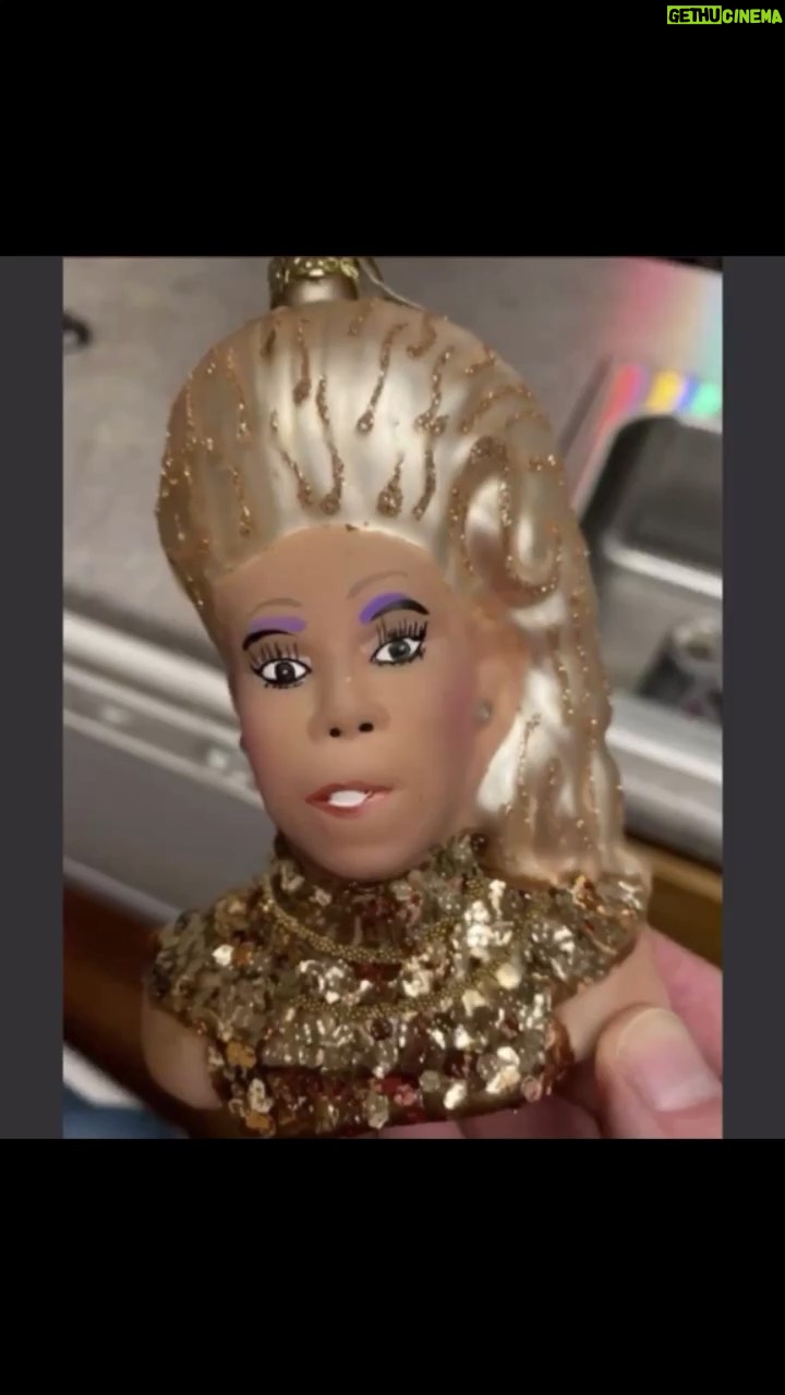 RuPaul Instagram - #Bootleg #christmas #ornaments #justwhattheywant