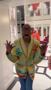 RuPaul Instagram - Miracles happen once in a while but you still gotta work sis!!