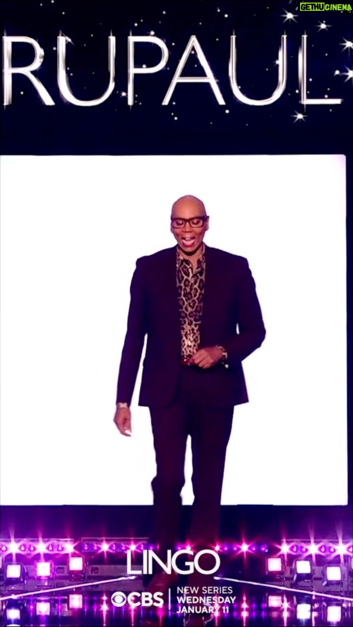RuPaul Instagram - #LINGO Weds. 9pm on @cbstv @lingocbs