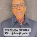 RuPaul Instagram - #LINGO WEDNESDAY 9PM @cbstv @lingocbs