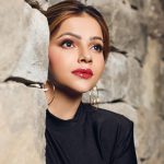 Rubina Dilaik Instagram - Black Magic ✨ . . . Shot by @smileplease_25 Managed by @jiggz_zala1188 Hair @irfanshaikh_hair_11.11 Makeup @neerajnavare.makeupartist Stylist @simstyles20 Outfit @miakee.official Over Coat @madaboutfashion_kejal Stockings @fashionstruc Accessories @ananaofficial Heels @sana.k.official