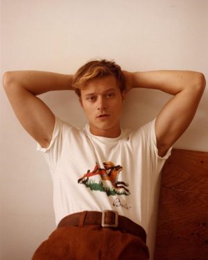 Rudy Pankow Instagram - @oddamagazine said… let it rip! So these creative minds did just that…
_____________________________

Photographer @julien__sage 
Fashion Editor @mal.co.lm 
In conversation with @sswango 
Grooming @miki_ishikura 
Hair Stylist @mark.alan.hair 
Set designer @rustygmbh 
Photographer Assistant @finnodriscoll Fashion Assistant @lucasgrondn 
Digital Coordinator @_robertaconsole_
