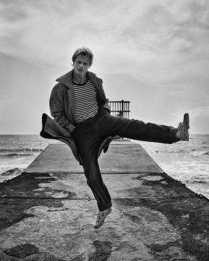 Rudy Pankow Instagram - Went on a jaunt with 
@flauntmagazine 

Was a dandy ol time.
-
THANK YOU
Photographer: @kurtiswarienko 
Stylist: @mrmontyjackson featuring @amiparis @ysl @tiffanyandco & @hublot 
Groomer: Blondie
Producer: @itsgarettquigley 
Prop Stylist: @cjaslan 
Written by: @bumblebr3e