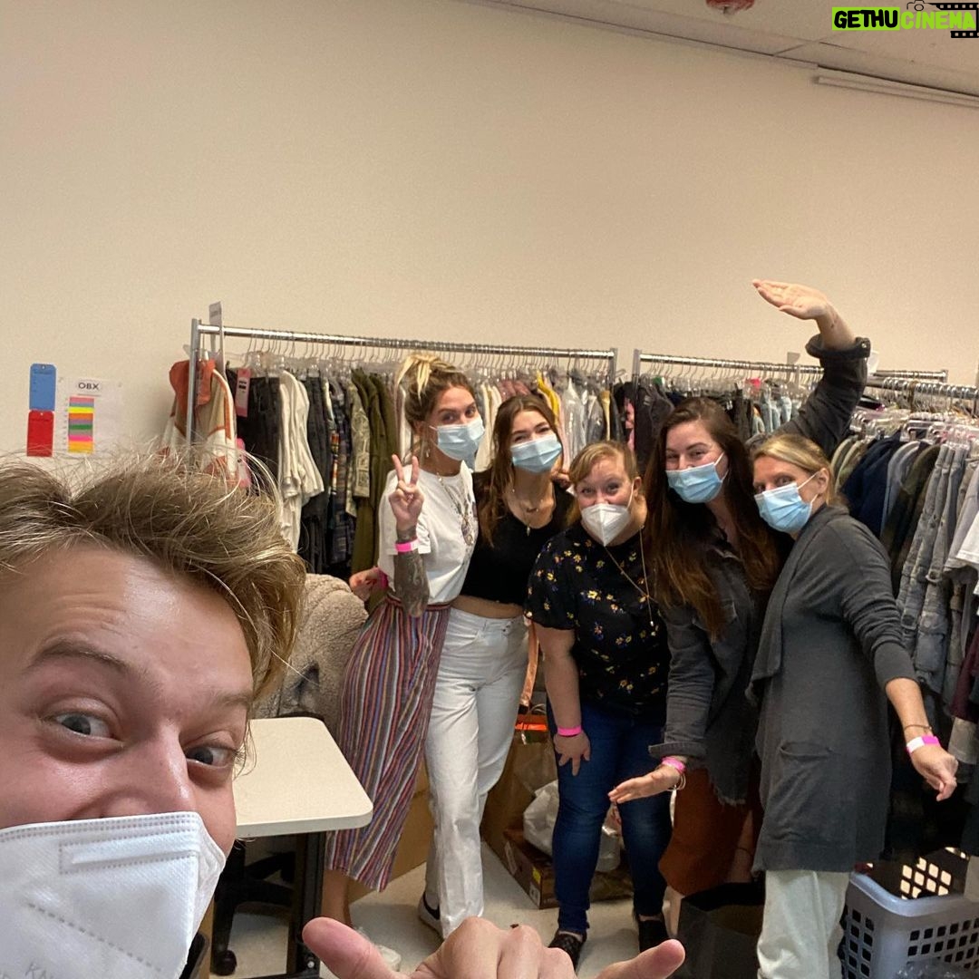 Rudy Pankow Instagram - Behind every great cast, there’s a great crew!! This crew, in my opinion is the most binge worthy.... . ...FYI Instagram doesn’t allow me to post the 200+ other people who put their all into this show. THANK YOU to all, including all the FANS!!! CHEERS!!
