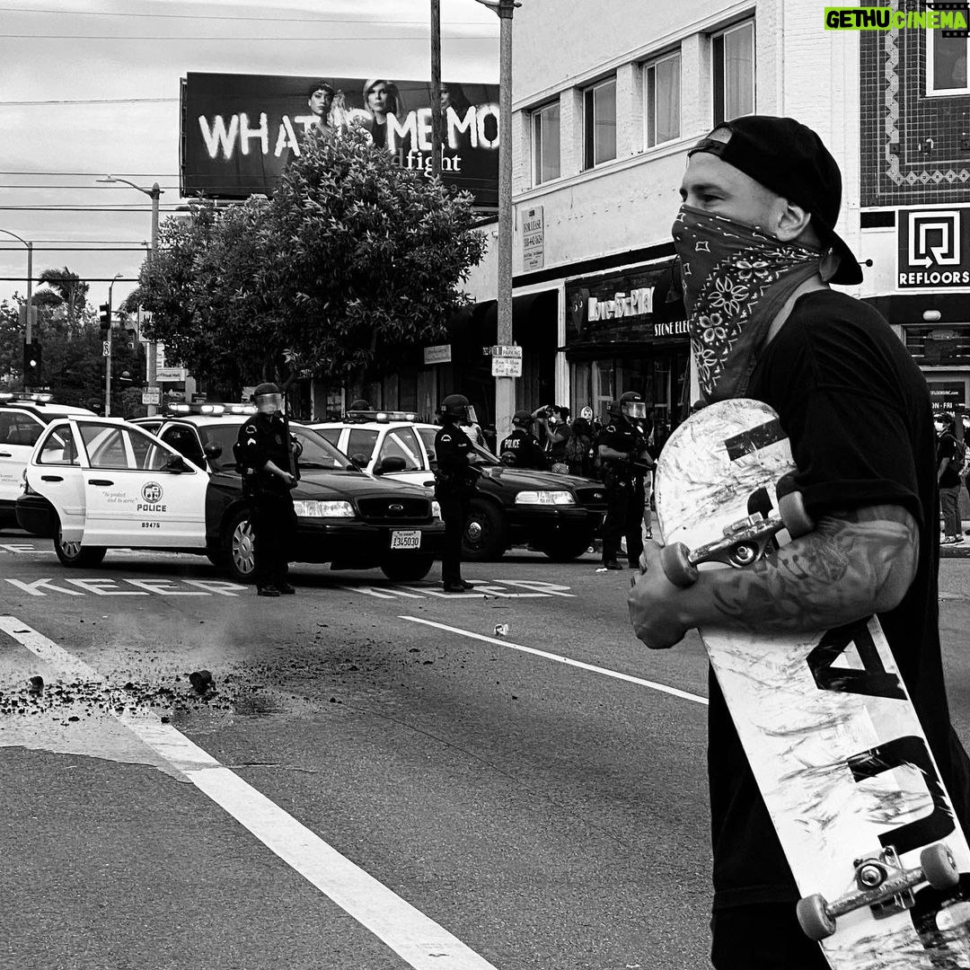 Rudy Pankow Instagram - I am a white male in a biased country. We are not one people. Even though this country claims we are. Racism hasn’t stopped and will not stop, until the bases of this country reforms along with the ones who are sworn to protect it. #gottamakeachange#blacklivesmatter Los Angeles, California