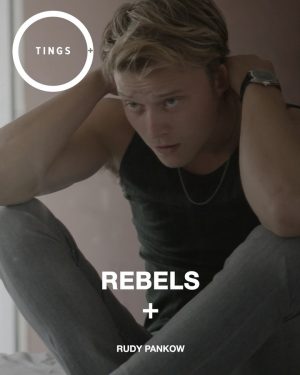 Rudy Pankow Instagram - HEYYYOOO!! THANK YU @tingsmagazine for the digital cover!! And for capturing this moment of me contemplating if I remembered to turn off the stove before coming to this shoot…. I did, we all good. 
—————— 
Check out their website and order a limited edition @tingsmagazine cover poster to enter an exclusive VIP event coming soon hosted by myself and @justincampbellstudios! 

Big shout out to @justincampbellstudios

And THANK YOU, @justinrcampbell and @mrmontyjackson for styling