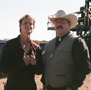 Rudy Pankow Instagram - Things getting Texan in here! @accidentaltexan is out on the big silver sheet! Slide on through your local cinemas good fellas.