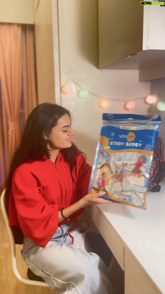 Ruhanika Dhawan Instagram - 📝Ready to tackle my exams head-on with my secret weapon - the @youvaworld_ Study Buddy Kit! 💪✨ Packed with everything I could possibly need, it’s my go-to for staying organized and focused during study sessions. 🌟 Who’s ready to ace their exams with me? Then get your Youva Study Buddy from the link in my bio or Amazon now! #YouvaStudyBuddy #StudyEssentials #ExamPrep #exam #ruhaanikaforyouva #ruhaanikadhawan
