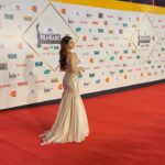 Ruhi Singh Instagram - @filmfare #hyundaifilmfareawards2024 Wearing @niveditasaboocouture Photos @tejas.kudtarkar Hmua team @internationalbeautyschool @bhakti.sapkeofficial @adorn_nimishapahuja @jui.spake