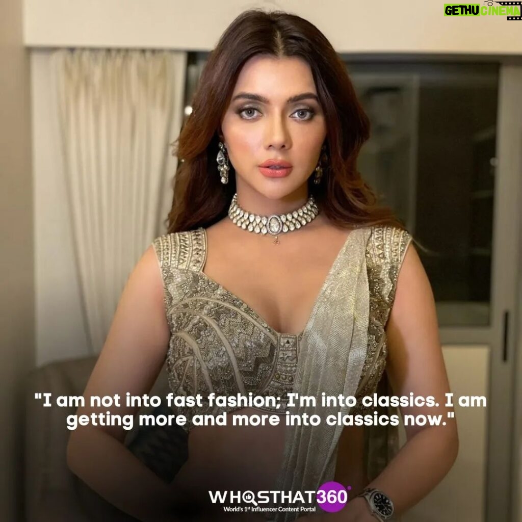 Ruhi Singh Instagram - Exclusive! From sarees to statement pieces: @ruhisingh12 opens up about her evolving style, embracing quality over trends and finding confidence in every outfit. ✨🔥 ✍️ @ipriyankabhatt #FashionInspo #Sarees #MissIndia #RuhiSingh #FashionTalk #Exclusive #WhosThat360
