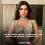 Ruhi Singh Instagram – Exclusive! From sarees to statement pieces: @ruhisingh12 opens up about her evolving style, embracing quality over trends and finding confidence in every outfit. ✨🔥

✍️ @ipriyankabhatt

#FashionInspo #Sarees #MissIndia #RuhiSingh #FashionTalk #Exclusive #WhosThat360