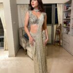 Ruhi Singh Instagram - For Ira and Nupur’s special day ❤️ Styled by @anokha_ann Outfit @kaaishabyshalini Jewellery @koharbykanika Heels @louboutinworld Watch @rolex Hmua @muadivyashetty