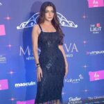 Ruhi Singh Instagram - Last night at Miss Universe India ❤️ Outfit @elisabettafranchi Hmua @muadivyashetty Photos @chiliverishiva