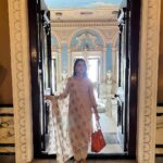 Ruhi Singh Instagram - Happy holi doston 🙏 Taj Falaknuma Palace