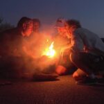 Russell Crowe Instagram - Smoking ceremony with Kaurna people south of Adelaide 2014 on The Water Diviner. @taikawaititi