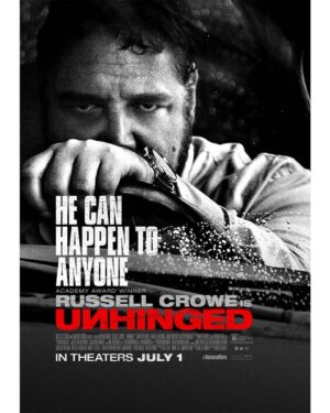 Russell Crowe Instagram - 2020 is Unhinged.

Released in the US July 1st