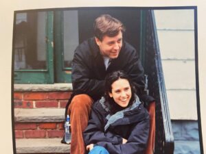Russell Crowe Instagram - Love this gal.
Been married to her twice.
Awesome actress. 
I think we bring out the best in each other.
This from the set of A Beautiful Mind. Somewhere in New Jersey, 2001.