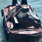 Russell Crowe Instagram - A Nick Fiddian-Green statue arriving in Venice.