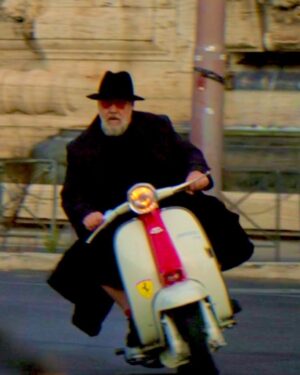 Russell Crowe Instagram - Arriving in cinemas in April. 
Fr Gabriele Amorth.
The Pope’s Exorcist.

“ the devil doesn’t like jokes “

@popes_exorcist