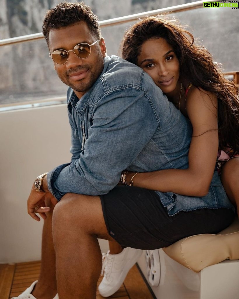 Russell Wilson Instagram - My Forever Valentine. You have brought me unconditional love & joy since the moment we met. You are Heaven on Earth. @Ciara
