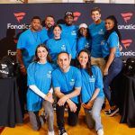Russell Wilson Instagram - Grateful to be part of @Fanatics' #MerchMadness giveaway, which contributed $20M+ across 100 locations nationwide. It was an honor to meet these exceptional students in Harlem, NY, their spirits fill me with hope!