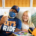 Russell Wilson Instagram - Lilah, Bryleigh, Dimitri and Keran, you guys are awesome! Thank you for inspiring me today! 🙏🏾🧡