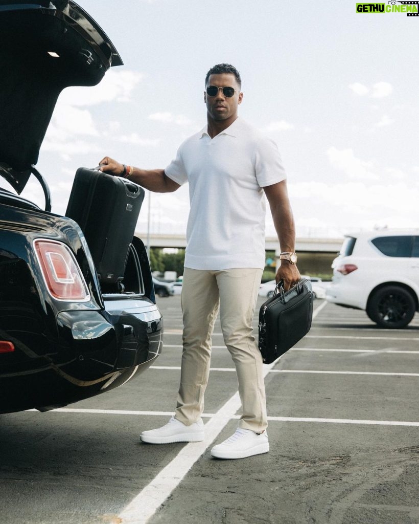 Russell Wilson Instagram - Go Time. Empower Field at Mile High