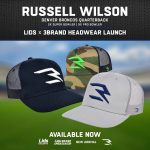 Russell Wilson Instagram – @dangerusswilson, Denver Broncos Quarterback, is back in action with a new release of our @3BRAND X Lids Collection!

Sports meets fashion and lifestyle with these three new trucker snapbacks. Find these Lids Exclusive 3Brand X Lids caps at select Lids locations and on Lids.com. Link in bio.