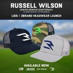 Russell Wilson Instagram - @dangerusswilson, Denver Broncos Quarterback, is back in action with a new release of our @3BRAND X Lids Collection! Sports meets fashion and lifestyle with these three new trucker snapbacks. Find these Lids Exclusive 3Brand X Lids caps at select Lids locations and on Lids.com. Link in bio.