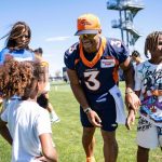Russell Wilson Instagram - Saturday Family Time. First home game tomorrow! 💙🧡 Denver Broncos