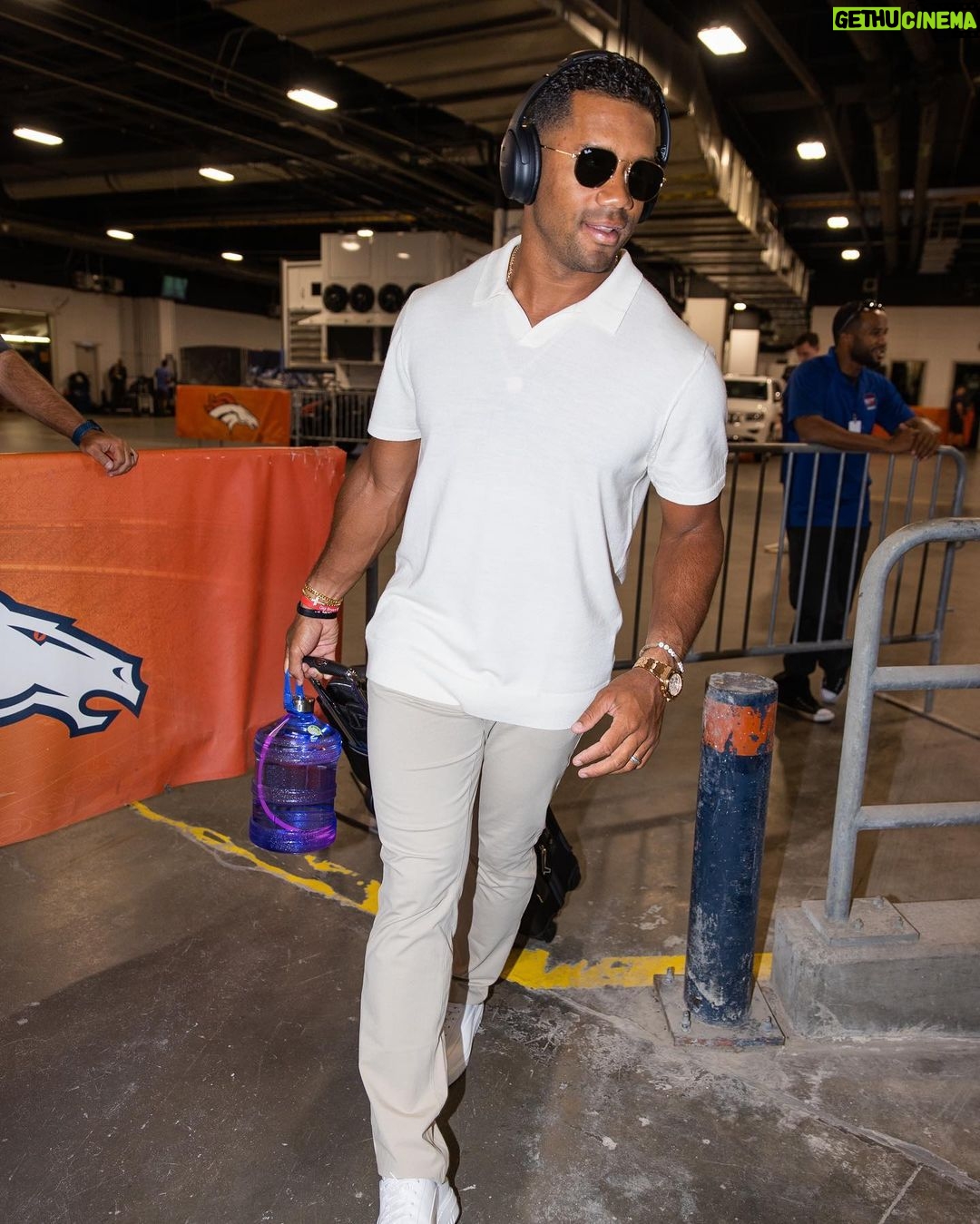 Russell Wilson Instagram - Go Time. Empower Field at Mile High