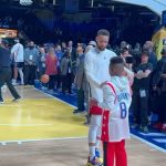 Russell Wilson Instagram - Best Shooting Coach in the World. “Believe it! Believe it!” @stephencurry30 Grateful! #ProudDad