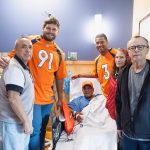 Russell Wilson Instagram - Incredibly Grateful to visit the amazing folks at @centurahealth with @mdhenningsen at St Anthony hospital today. Thank you for inspiring us and keep on fighting! 💪 @broncos @broncosofffield Denver, Colorado