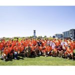 Russell Wilson Instagram - What an amazing time with the servicemen and women who made it to practice. So inspiring! Thank you to all who serve 🙏🏾