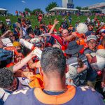 Russell Wilson Instagram - All love #BroncosCountry 🧡💙. See y’all 9/10! Go Broncos!!