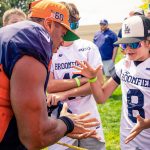 Russell Wilson Instagram - All love #BroncosCountry 🧡💙. See y’all 9/10! Go Broncos!!