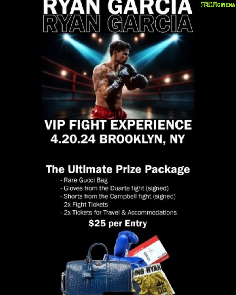 Ryan Garcia Instagram - This will be the biggest event I’m going to hire Kanye to perform and Ima ask Beyoncé respectfully JAY Z all it cost is 25$ and you can do get unlimited tickets. FIND THE GOLDEN TICKET LIKE IF I WAS Timothée Chalamet/Willy Wonka. Kylie mine bro you whack and too skinny wtf lift some weights we cool tho. @kyliejenner what’s good. I love you hit me back