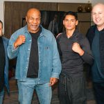 Ryan Garcia Instagram - Felt like a dream when Mike Tyson came and just wanted to hangout before my fight ✨👊 we all love you Mike @miketyson