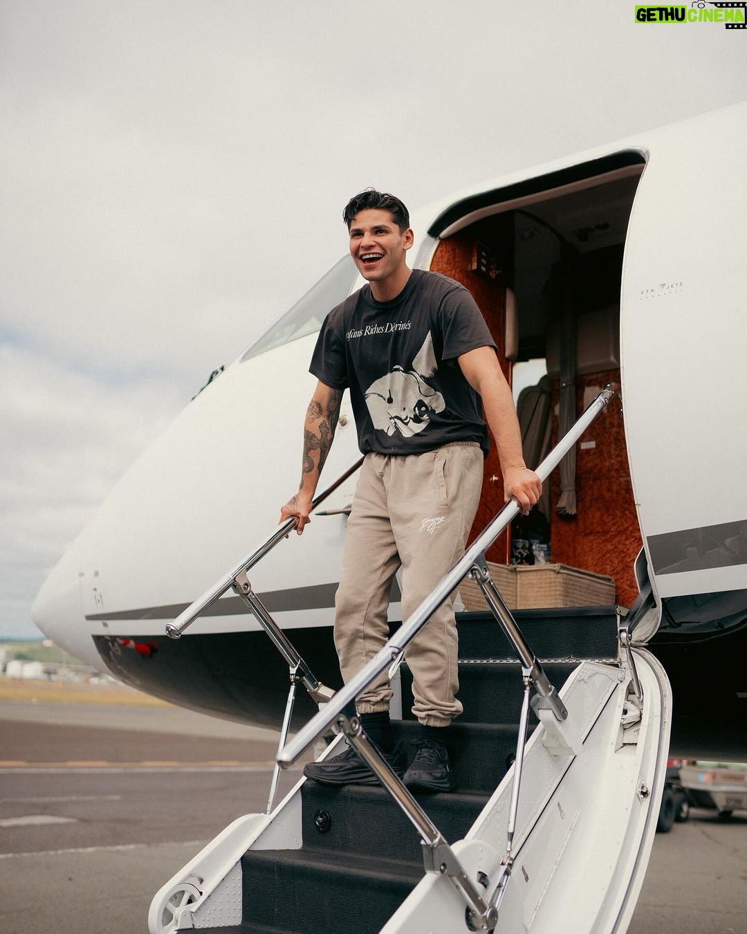 Ryan Garcia Instagram - As I said Part 2 was coming and now it is here 🏝️ You are probably wondering who is that handsome fellow in the photos. That is @andrewcapucetti aka Peter Griffin 😭 He is going to be pissed that I called him that publicly 🤣🤣 Shoot him a dm of some Peter Griffin Memes would bring a lot of joy to me and laughter 🤣 all in fun guys. He knows I love him. Yall have a great day May God bless you.