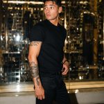 Ryan Garcia Instagram – Outfit of The Night ✨With one of my favorite Brands, I can relate with @giorgioarmani My favorite color is Blue as well 💙Also Love the Watch collection. Cheers 🥂 #mensfashion #outfit #watch Beverly Hills, California